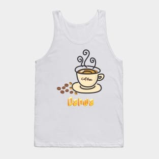 Qahwa arabic coffee Tank Top